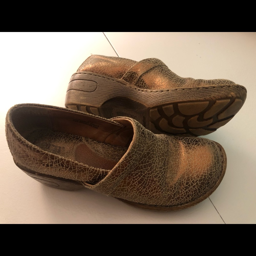 Gold Born Clogs